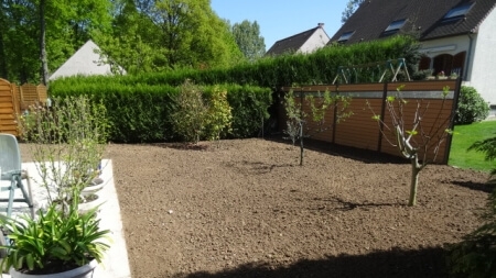 Engazonnement et plantations