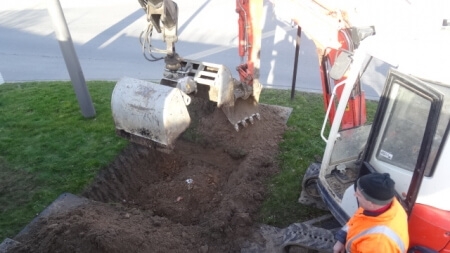 Plantation d&rsquo;arbres sur voirie